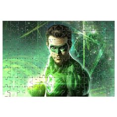 Магнитный пазл Мужик в зеленом костюме Drabs