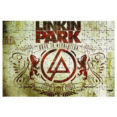 Магнитный пазл linkin park ретро-эмблема Drabs