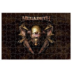 Магнитный пазл Megadeth герб Drabs