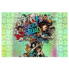 Магнитный пазл Отряд самоубийц Drabs