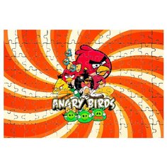 Магнитный пазл ANGRY BIRDS все птицы Drabs