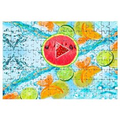 Магнитный пазл Фрукты и вода Drabs