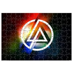 Магнитный пазл Linkin Park Цветной символ Drabs