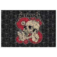 Магнитный пазл Metallica Череп Drabs