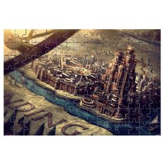 Магнитный пазл Карта по фильму Игра Престолов Drabs