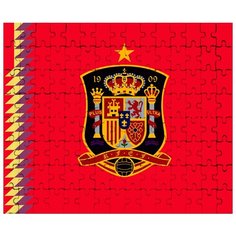 Пазл магнитный на тему чемпионата мира по футболу 2018, форма - Сборная Испании Drabs