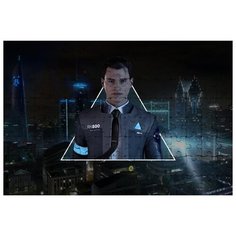 Магнитный пазл на тему компьютерная игра Detroit become human Drabs