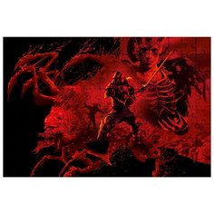 Магнитный пазл на тему компьютерная игра Dragon age Drabs