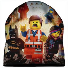 Шапка мужская Lego роботы Drabs