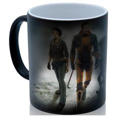 Кружка хамелеон По мотивам Half Life, необычный сувенир Drabs