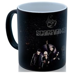 Кружка хамелеон Scorpions, необычный сувенир Drabs