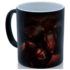 Кружка хамелеон Dota2 Shadow Field, необычный сувенир Drabs