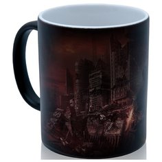 Кружка хамелеон Fallout, необычный подарок Drabs