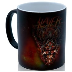 Кружка хамелеон Slayer , необычный сувенир Drabs