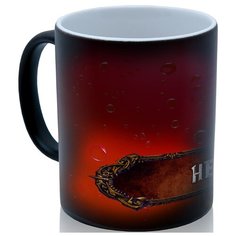 Кружка хамелеон Зелье здоровья (health potion), по мотивам игр, необычный сувенир Drabs