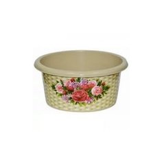 Таз без крышки "Букет", 10 литров Violet