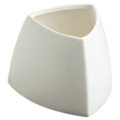 Кашпо Take It Easy Треугольник 10 х 10 х 8 см белый