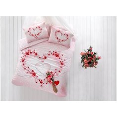 Постельное белье Tac Beautiful евро пудра