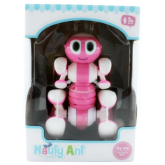 Робот-трансформер BRAINPOWER Nauty ant робот-муравей розовый