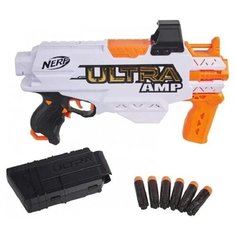 Набор "Боец Ультра АМП №1": Бластер Нерф Ультра АМП (Ultra Amp) 6 патронов + Патроны Nerf Ultra 60 штук