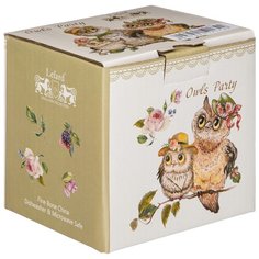 Подставка под чайные ложки owls party 9 см Lefard (415-2175)