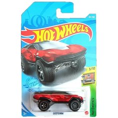 Hot Wheels Базовая машинка Geoterra, красная