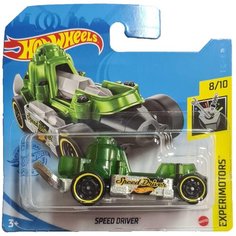 Hot Wheels Базовая машинка Speed Driver, зеленая