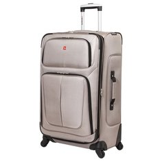 Чемодан WENGER SION L 90 л, светло-серый