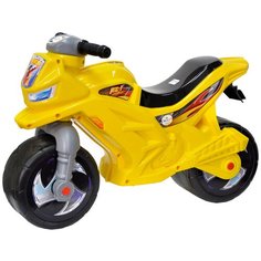 Каталка-толокар Orion Toys Мотоцикл 2-х колесный (501) желтый