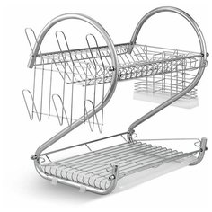 Сушилка для посуды (серебро) Edenberg