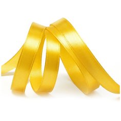 Лента атласная 1/2 (12мм) цв.3023 т.золотой IDEAL уп.27,4 м