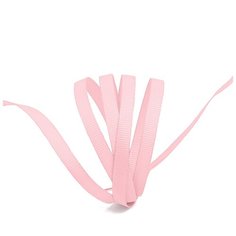 Лента Ideal репсовая в рубчик шир.06мм цв. F133 розовый уп.27,42м