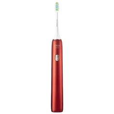Электрическая зубная щетка Xiaomi Soocas Weeks X3U (в комплекте 2 доп. насадки) Красная