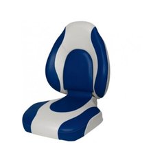 Кресло Premium Countured Seat - серый/синий Bravo