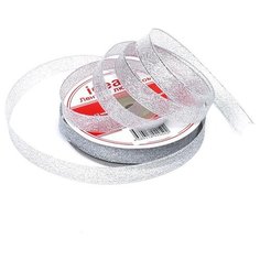Лента IDEAL с люрексом ТВ-ЛЮР шир. 12мм цв.серебро уп.22,85 м