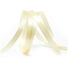 Лента атласная 1/4 (6мм) цв.3008 бл.песочный IDEAL уп.27,4 м