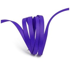 Лента Ideal репсовая в рубчик шир.6мм цв. 470 холод.фиолетовый уп.22,85м