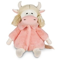 Мягкая игрушка Maxitoys Коровка Варвара в розовой шубке 27 см