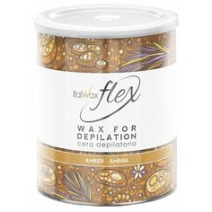 ItalWax Тёплый воск Flex "Янтарь" в банке 800 мл