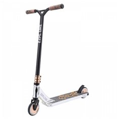 Детский трюковой самокат Explore Booger 300, серебристый