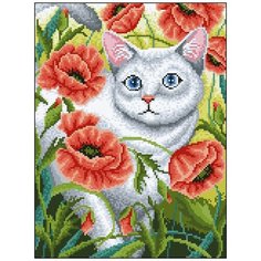 Алмазная мозаика Алмазная Фея 0086. Котик