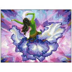 Алмазная мозаика Алмазная Фея 0108. Танцующий цветок