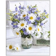 Алмазная мозаика Алмазная Фея A-0293. Букет полевых