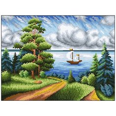 Алмазная мозаика Алмазная Фея 0156. Перед грозой