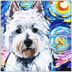 Алмазная мозаика Алмазная Фея A-0257. Звездные друзья. Портрет