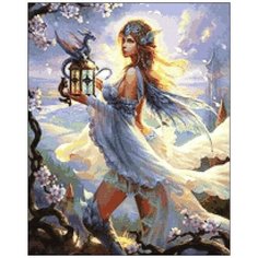 Алмазная мозаика Алмазная Фея A-0128. Повелительница драконов