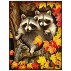 Алмазная мозаика Алмазная Фея A-0374. Дружная компания