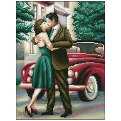 Алмазная мозаика Алмазная Фея 0137 Поцелуй