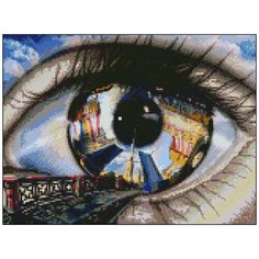 Алмазная мозаика Алмазная Фея 0130. Око. Санкт-Петербург