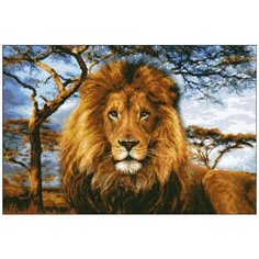 Алмазная мозаика Алмазная Фея 0174. Лев